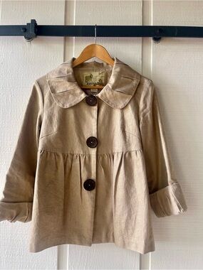 Retro Kensie Jacket Distressed Gold